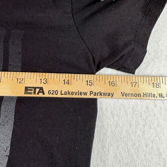 Grunt Style Womens Small T-Shirt Never Forget Honoring 20 Year 9/11 Black Cotton - Picture 7 of 7